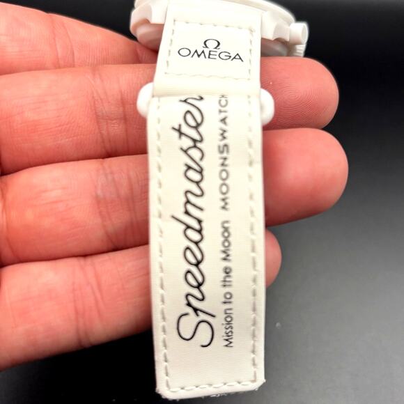 Swatch x Omega Mission to the Moon Phase 42mm Quartz Chronograph Moonphase NIBWT - Picture 5 of 17